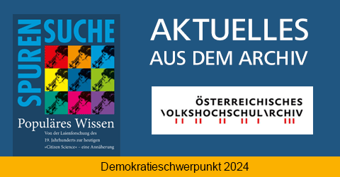 Sujet "Spurensuche" Aktuelles aus dem Archiv